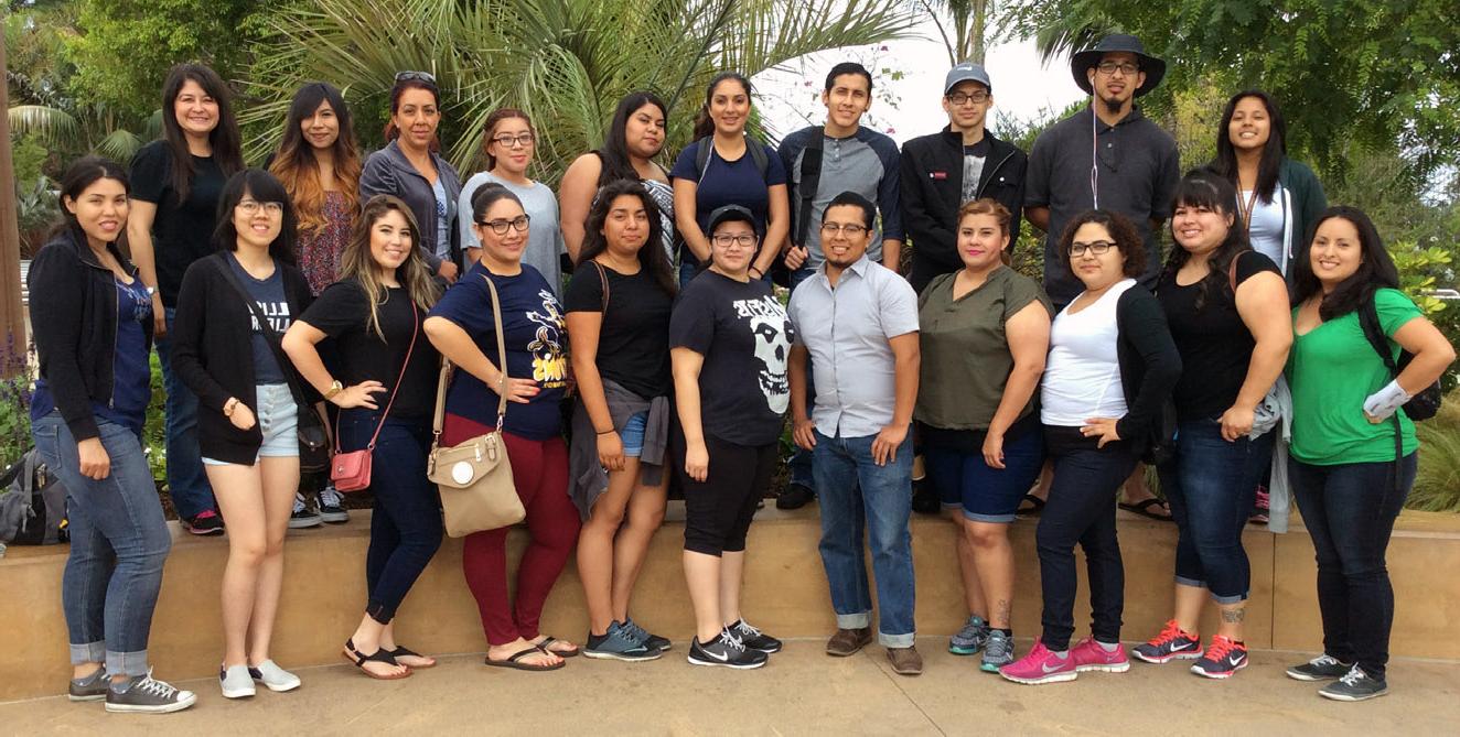 Group photo of PCC students in the PASS program